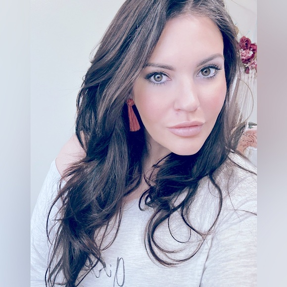 NeW:MaCrAmÈ MoDeRn CoTToN KnOttEd EaRriNg StUdS eArRiNgS hAnDcRaFtEd By LaNeY - Picture 4 of 16